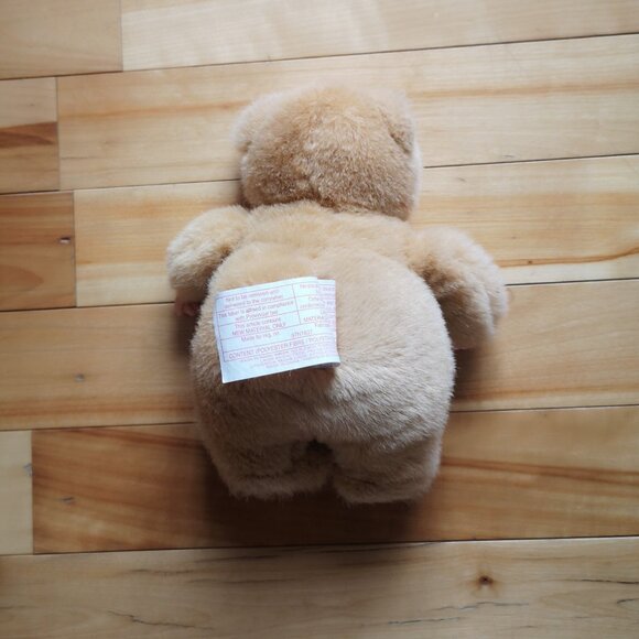 VINTAGE 1997 Anne Geddes Baby Tan Teddy Bear Doll Plush - Picture 2 of 2